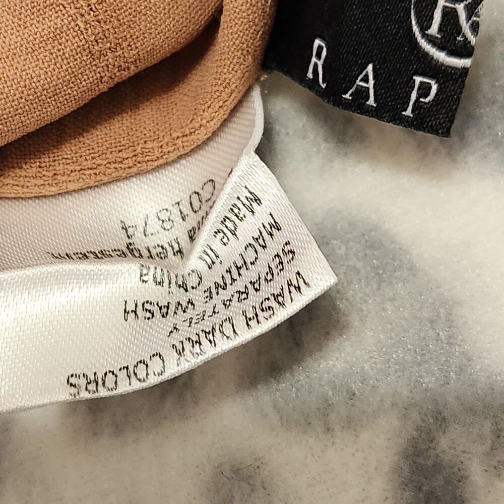 Rapbin Top Size XXL Light Brown Color Pleated. New - Picture 12 of 13